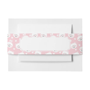 Love Pattern 2 Uitnodigingen Wikkel