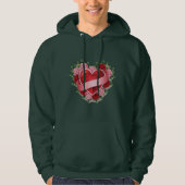 LOVE PATTERN-Hoodies & Sweatshirts Hoodie (Voorkant)