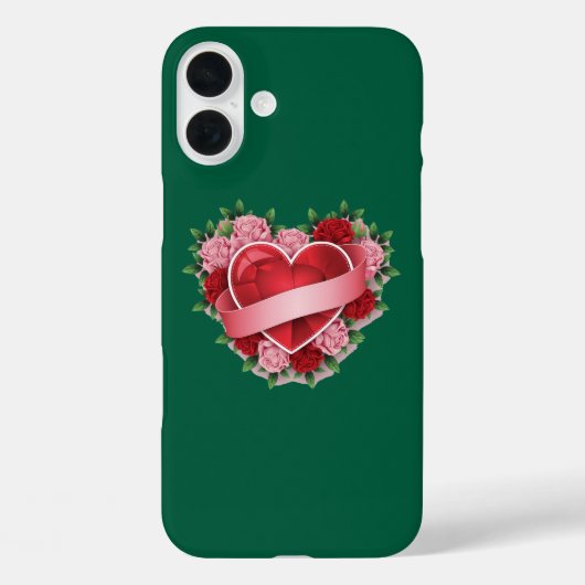 LOVE PATTERN-iPhone / iPad hoesje (Achterkant)