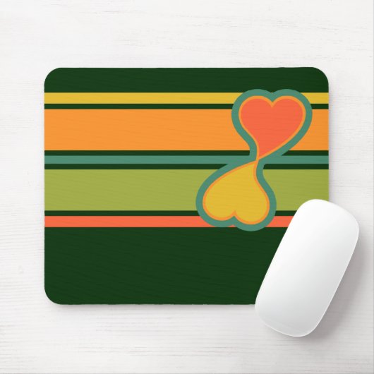 Love Pattern mousepad Muismat (Met muis)