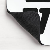 Love Paw Print Mousepad Muismat (Hoek)