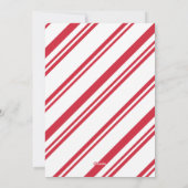 Love Paws Joy - Red & White - Pets Kerstfoto Feestdagenkaart (Achterkant)