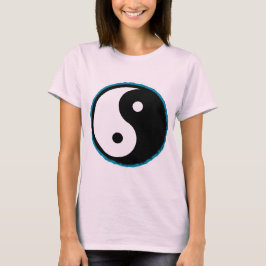 Love, Peace and Tie Dye Yin Yang Top
