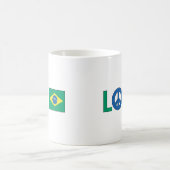 Love Peace Brazilië Koffiemok (Center)