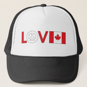 Love Peace Canada Trucker Pet