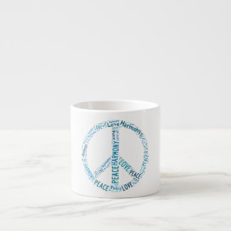 Love Peace Espresso Cup Espresso Kop