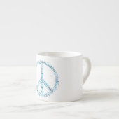 Love Peace Espresso Cup Espresso Kop (Voorkant rechts)