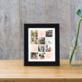 LOVE & PEACE FAMILIE FOTOCOLLAGE POSTER EN PRINT