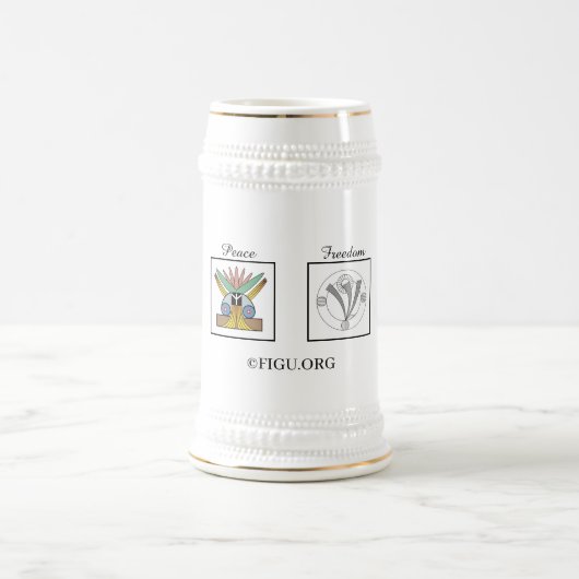 Love Peace Freedom Harmony Bierpul (Center)