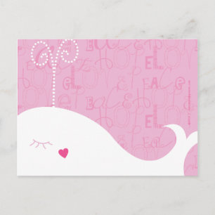Love Peace Hope Whale Briefkaart