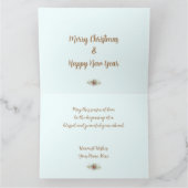 Love Peace Joy Berries kerstfeestdag Kaart (Binnen)