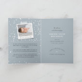 Love Peace Joy Tiny Kisses Baby's 1e Kerstmis Feestdagen Kaart (Binnen)