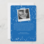 Love Peace Joy Tiny Kisses Baby's 1e Kerstmis Kaart (Achterkant)