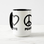 Love Peace Love Mok (Voorkant links)