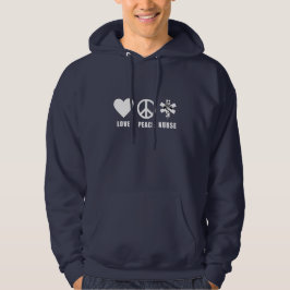 Love Peace Nurse Hoodie