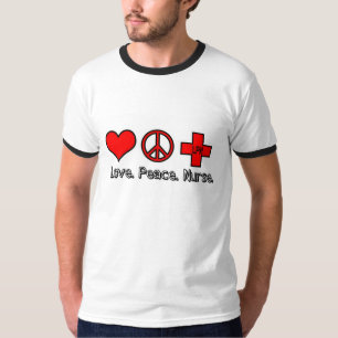 Love Peace Nurse, LPN T-shirt
