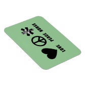 Love Peace Nurse Magneet (Rechterzijde)