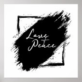 Love & Peace poster & Prints (Voorkant)