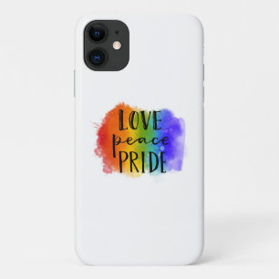 Love Peace Pride Case-Mate iPhone Case