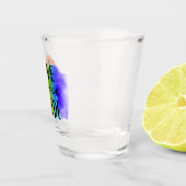 Love Peace Pride Shot Glas (Rechts)