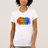 Love Peace Pride T-shirt (Voorkant)