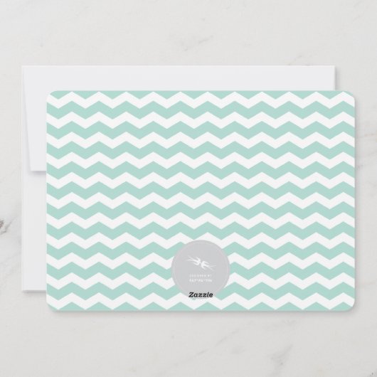 Love Peace Script Blue Band Modern 6 Foto Feestdagenkaart (Achterkant)