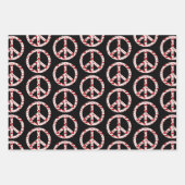 Love Peace Sign-Collectie Inpakpapier Vel (Voorkant 2)