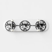 Love Peace Skateboard (Horizontaal)