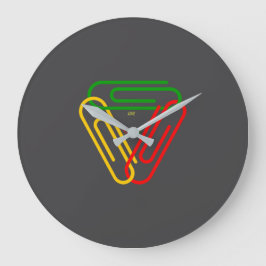 Love - Peace - Unity Grote Klok