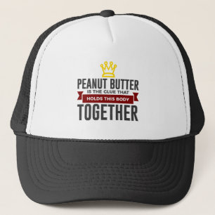 Love Peanut Butter Funny Foodie Design Trucker Pet