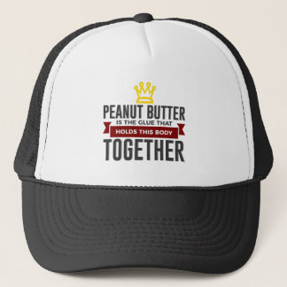 Love Peanut Butter Funny Foodie Design Trucker Pet