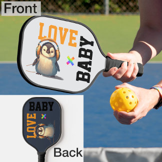 LOVE × PENGUIN - Custom スケートボード Pickleball Paddle