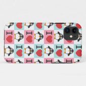 Love Penguin for iPhone 5 Case-Mate iPhone Case (Achterkant (horizontaal))