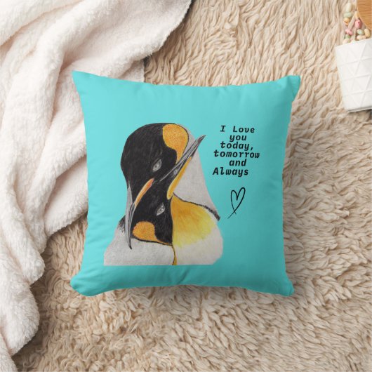 Love Penguin Kussen (Deken)