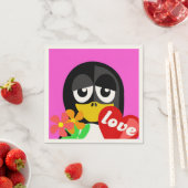 LOVE PENGUIN SERVETTEN (Insitu)
