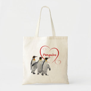 Love Penguins Bag Tote Bag