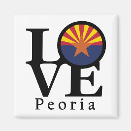 LOVE Peoria Magneet