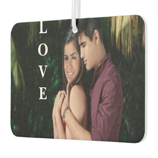 Love Personalized Photo Air Freshener Luchtverfrisser (Links)