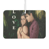 Love Personalized Photo Air Freshener Luchtverfrisser (Voorkant)