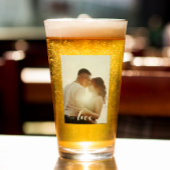 Love Personalized Photo Valentijn Jubileum Glas