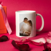 Love Personalized Photo Valentijn Jubileum Koffiemok