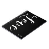 LOVE Persoonlijk Chic Inspirerend Type Notitieboek (Linkerzijde)