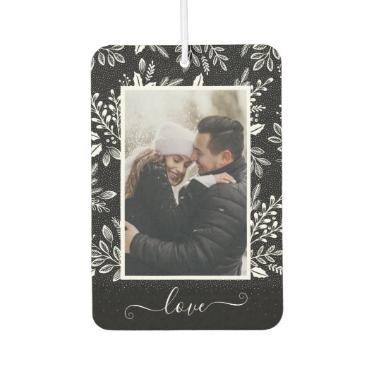 LOVE persoonlijke fotokaart Luchtverfrisser (Voorkant)