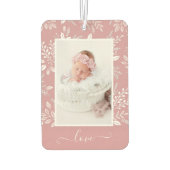 LOVE persoonlijke fotokaart Luchtverfrisser (Achterkant)