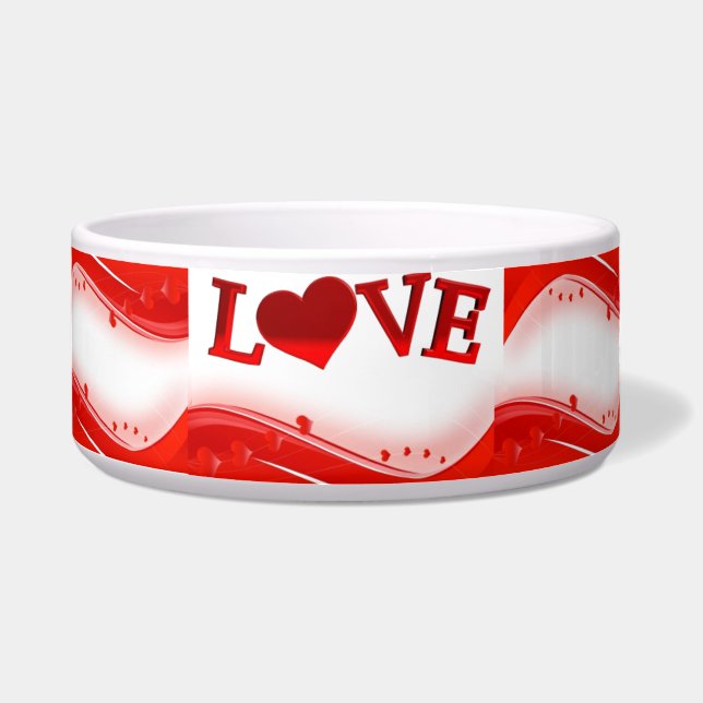 Love Pet Bowl Voerbakje (Voorkant)