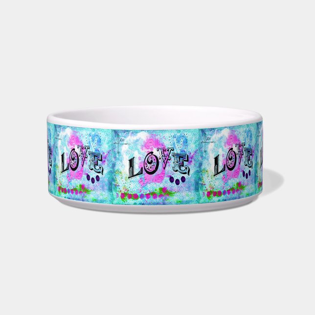 Love Pet Bowl Voerbakje (Voorkant)