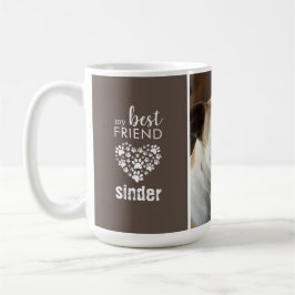 Love Pet Dog Photo Personalized Koffiemok
