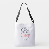 love pets Cross-Body Bag Crossbody Tas (Achterkant)