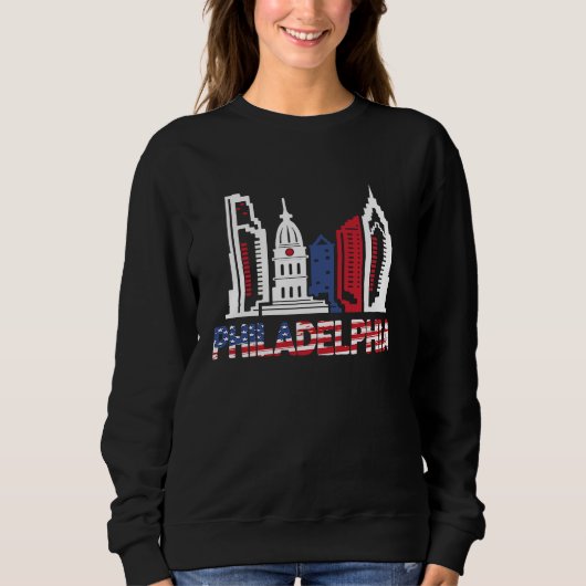 Love Philadelphia Skyline Downtown Cityscape Phill Trui (Voorkant)