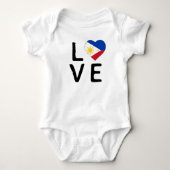 Love - Philippines Flag Romper (Voorkant)